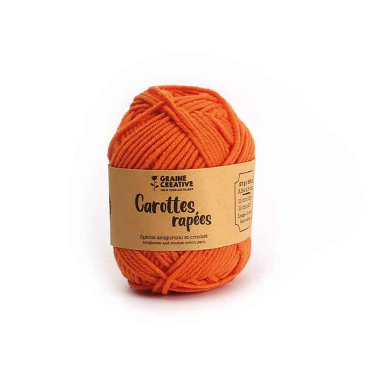 Graine Créative Oranssi Puuvillalanka 27g n. 55m - Amigurumi