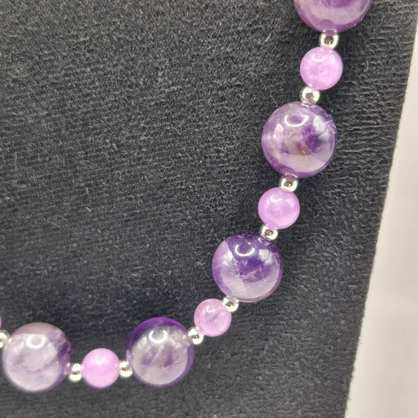 PURPPURA PITSI Kaulakoru - Akaatti 50cm