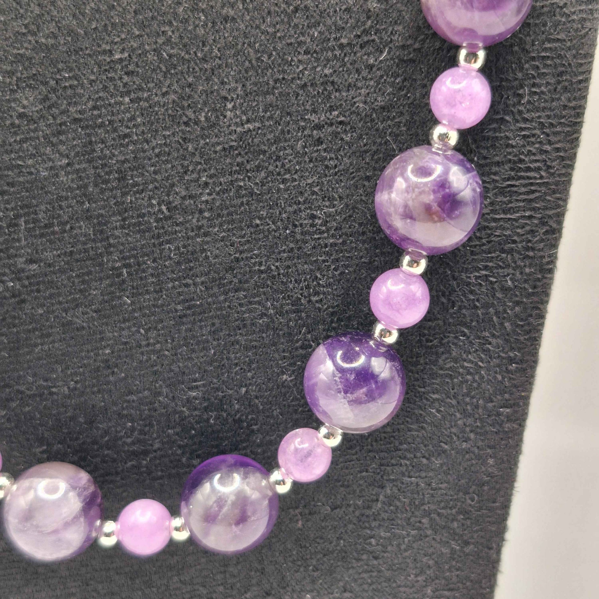 PURPPURA PITSI Kaulakoru - Akaatti 50cm