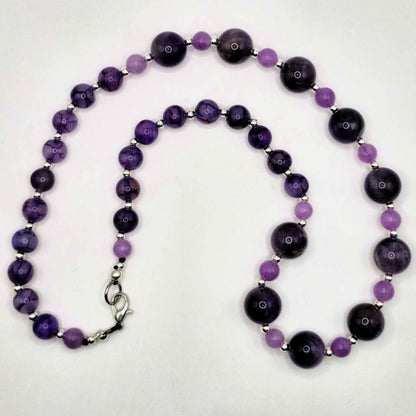 PURPPURA PITSI Kaulakoru - Akaatti 50cm