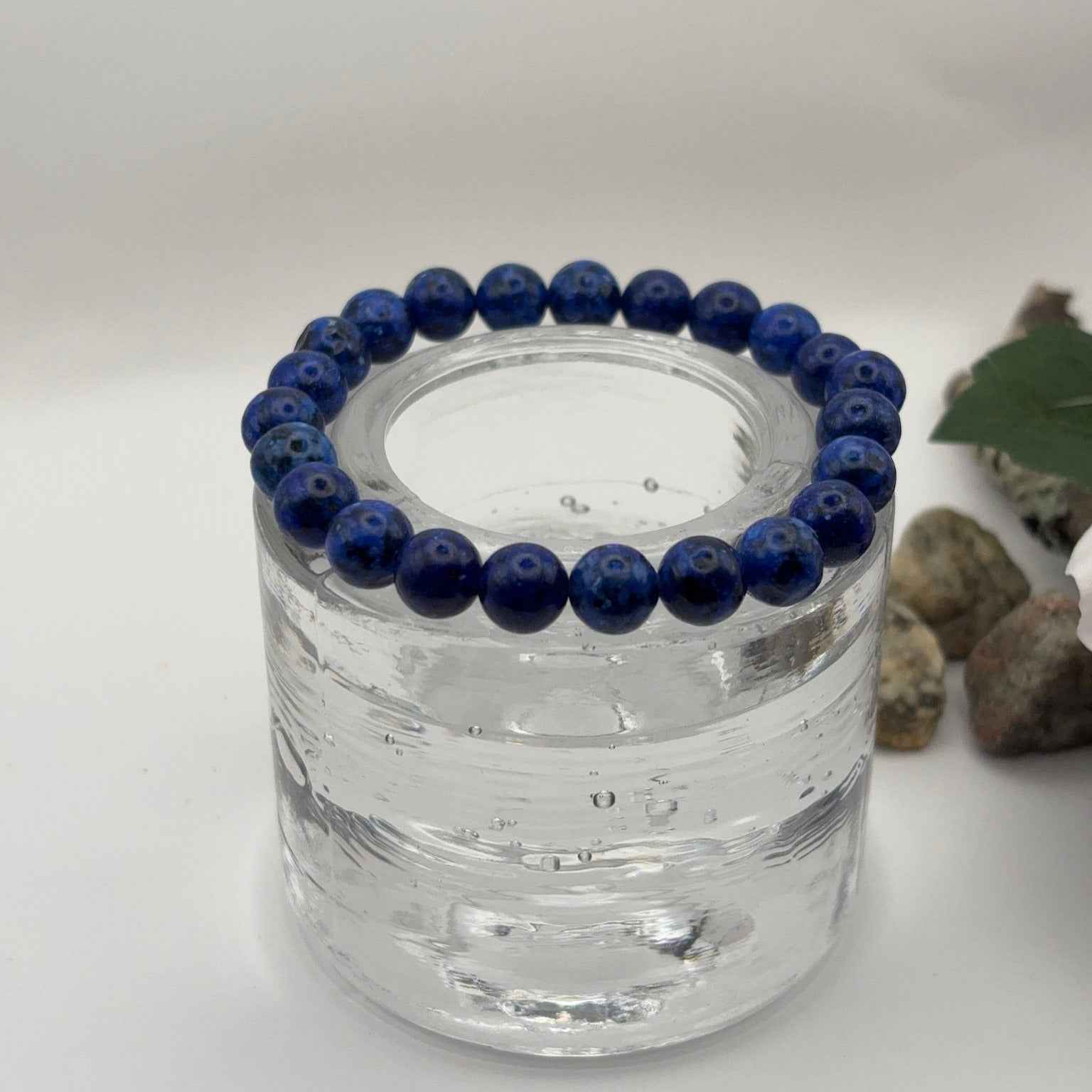 LAPIS LAZULI - Deep Blue viisauden rannekoru - RaskasHilkka.fi