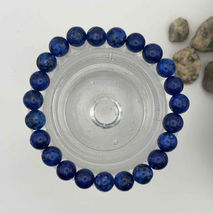 LAPIS LAZULI - Deep Blue viisauden rannekoru - RaskasHilkka.fi