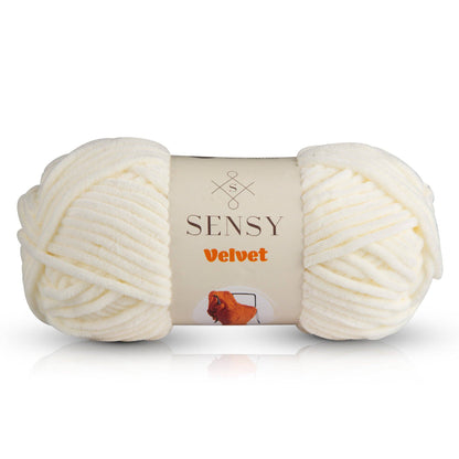 Sensy Velvet Pehmolanka 100g - Sametinpehmeä Neulontavillalanka - RaskasHilkka.fi