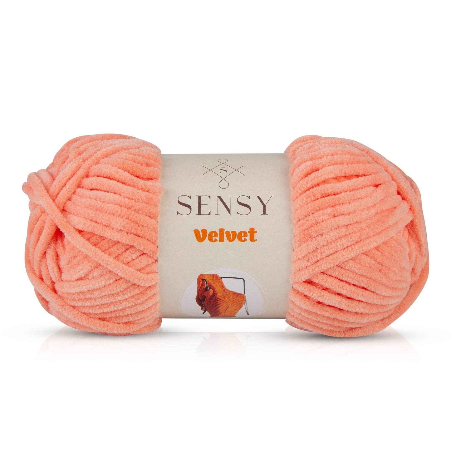 Sensy Velvet Pehmolanka 100g - Sametinpehmeä Neulontavillalanka