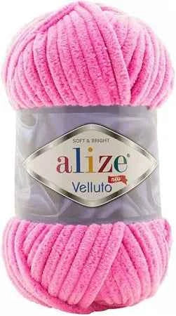 ALIZE Velluto 100g hattara 121 - Pehmeä Samettilanka