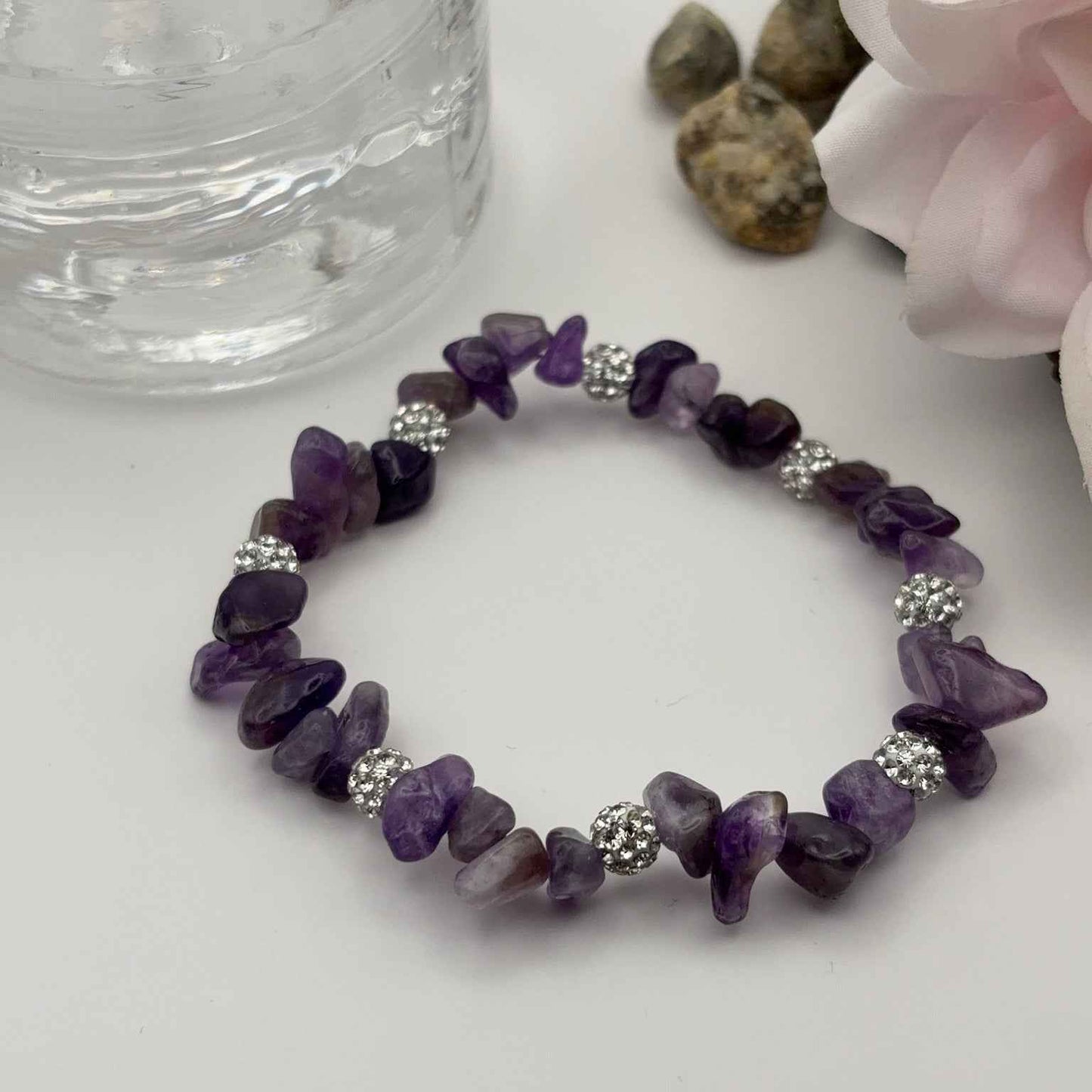 AMETISTI - kivirannekoru - RaskasHilkka.fi