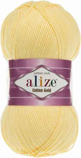 Alize Cotton Gold puuvillalanka 100g keltainen 187