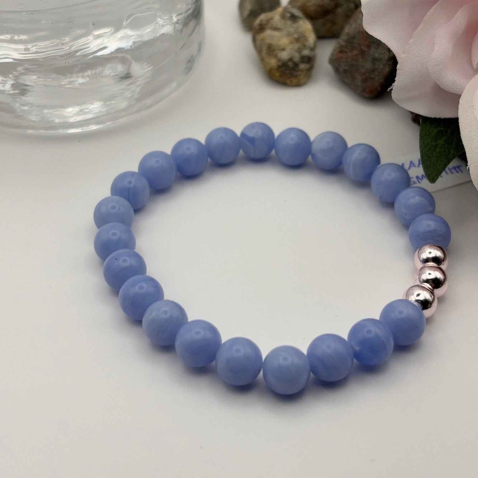 BLUE AKAATTI - rannekoru - RaskasHilkka.fi