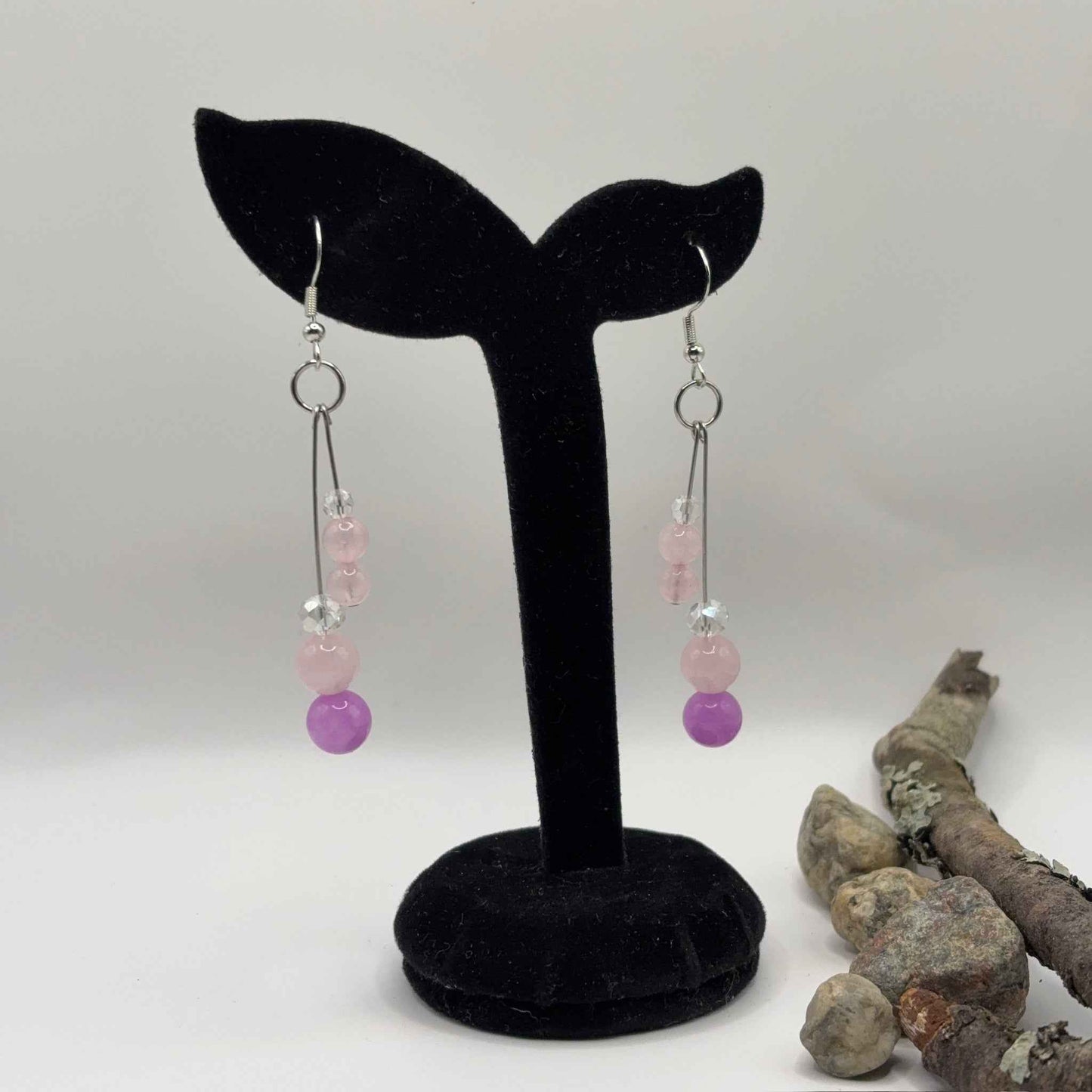 PURPLE & PINK - korvakorut