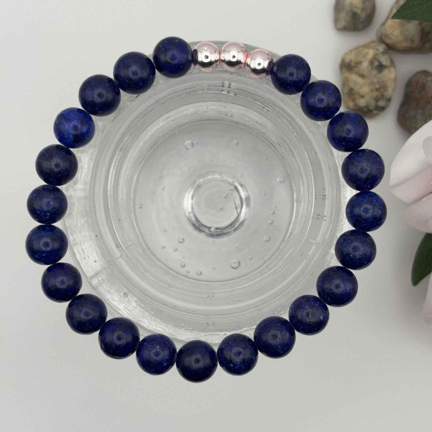 LAPIS LATZULI BLUE - rannekoru - RaskasHilkka.fi