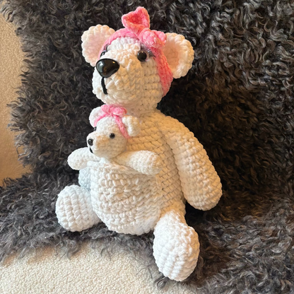 Nalle Hahmo Virkattu - Käsityöhahmo