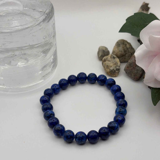 LAPIS LAZULI - Deep Blue viisauden rannekoru - RaskasHilkka.fi